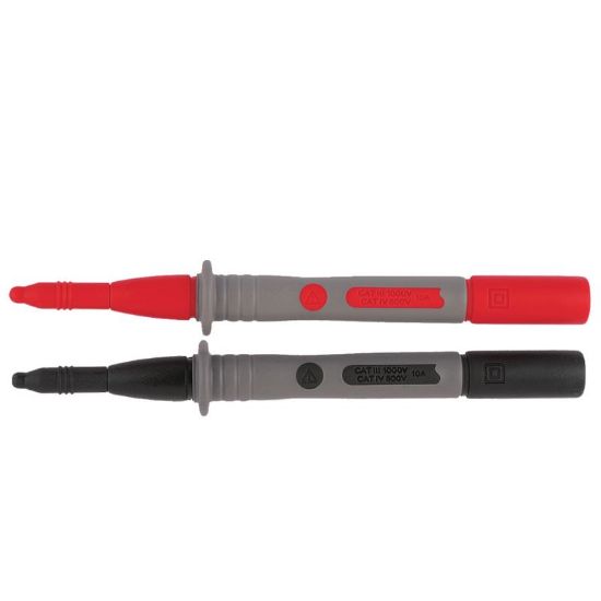 Uni-Trend UT-C09 Set meetpennen (rood/zwart) met 4mm probetip, lengte 99 mm