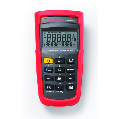 Beha-Amprobe TMD-53 Digitale thermometer voor 2 probes (K type), -180 tot 1350 °C