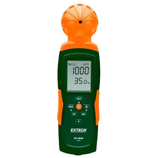 Extech CO240 Extech Kooldioxidemeter / logger  0-9999 ppm met USB-interface