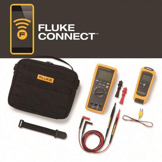 Fluke FLK-T3000FC KIT Fluke Connect kit met o.a. 3000FC multimeter, t3000 thermometer, TL175