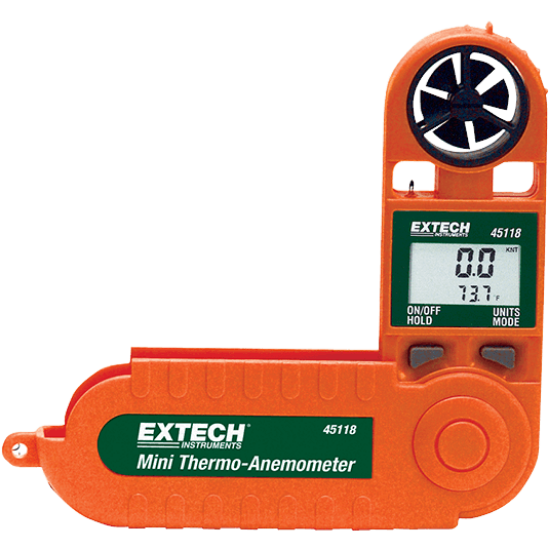 Extech 45118 Thermo-Anemometer, Mini