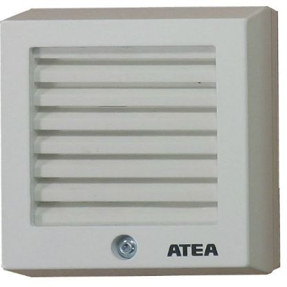 ATEA AB190  Opbouw deurluidspreker wit zonder beldrukker