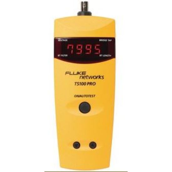 Fluke Networks TS100-PRO-BT-TDR TS100 PRO Cable Fault Finder TDR kit with bridge tap detect