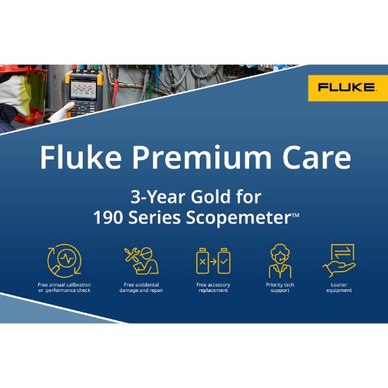 Fluke FPC3S-SCM190-1 Premium Care 3-jaar voor Fluke-190-504 Serie III ScopeMeter®
