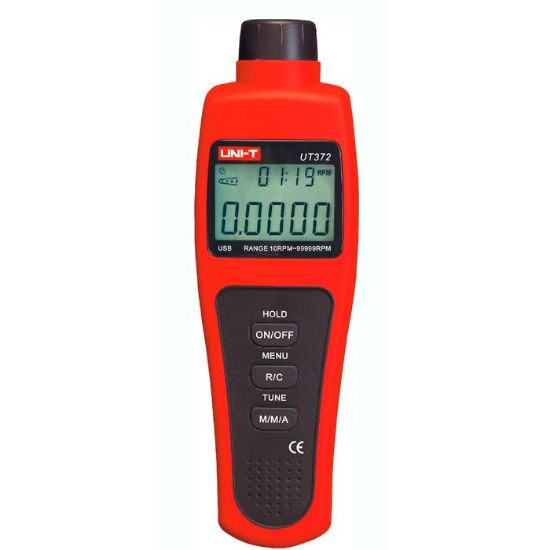 Uni-Trend UT372 Contactloze toerental meter, 10 - 99.999 RPM