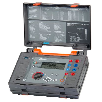 Sonel WMGBMMR620 MMR-620 Micro-ohmmeter, resolutie 1µOhm, inclusief USB Adaptor