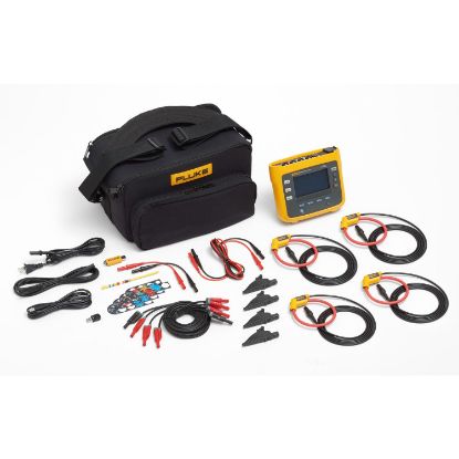 Fluke-1736/EUS Power Quality Logger compleet met 4 stroomtangen 1.500A