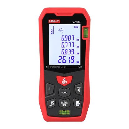 Uni-Trend LM70A Laserafstandsmeter 70m, nauwkeurigheid 2mm