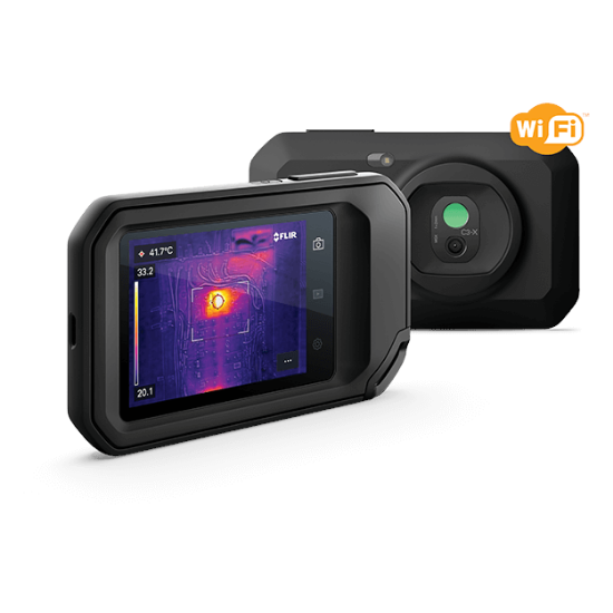 Flir C3-X (incl. Wi-Fi) Compacte warmtebeelcamera - 128x96 - MSX  -WiFi