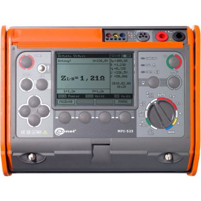 Sonel WMGBMPI525 MPI-525 Installatietester met 2500V riso meting