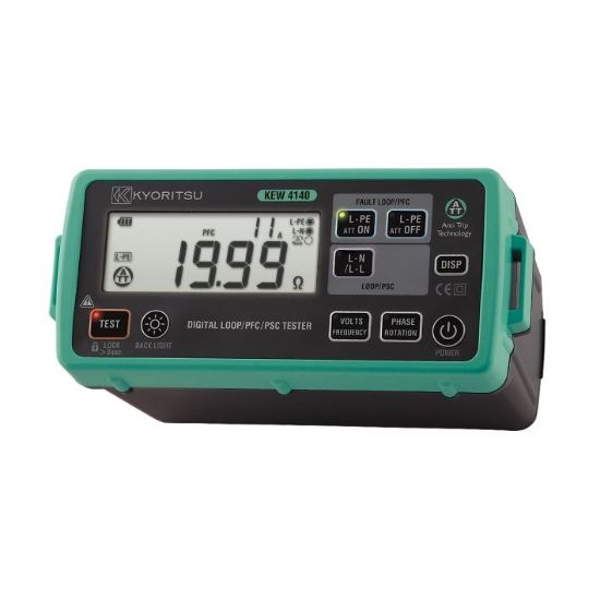 Kyoritsu 4140 Impedantiemeter met een teststroom tot 6A met ATT