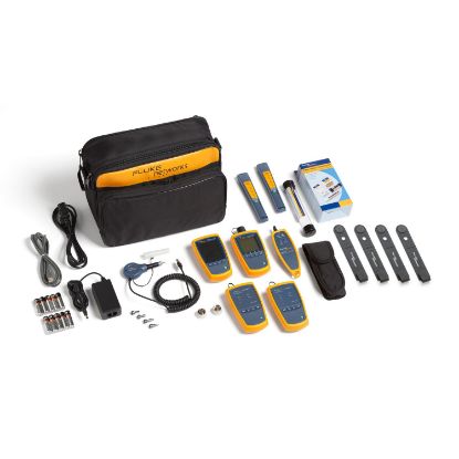 Fluke Networks FTK1475 & FI-500 FiberInspector+Simpli MM&SM PMLS+VisiFault+FindFiber+NFC-KIT