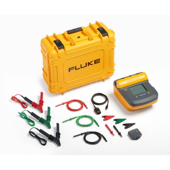 Fluke-1555 FC KIT Isolatieweerstandtester 10kV  met Fluke connect in koffer + extra ass