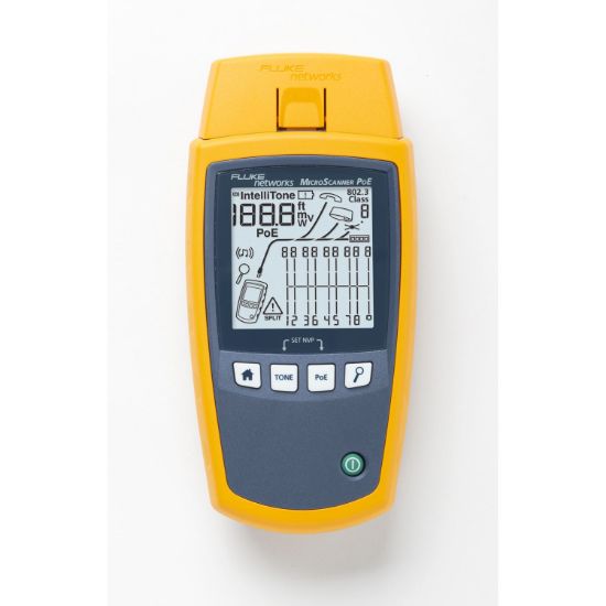 Fluke Networks MS-POE MicroScanner POE Cable Verifier