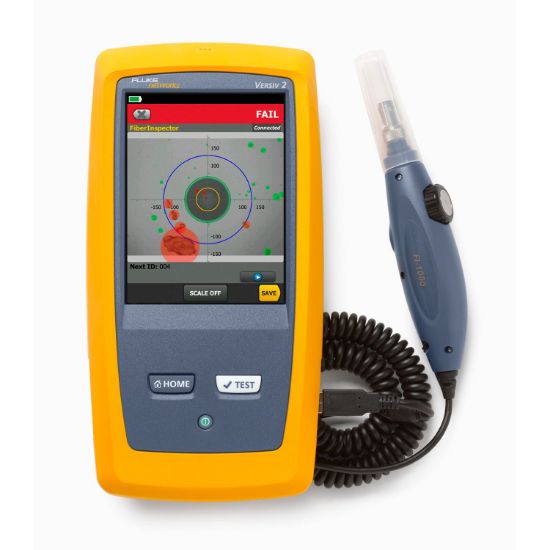 Fluke Networks FI2-7000 INT FiberInspector Pro V2 Inspec. Cam+ 4 tips(LC/FC/SC,1.25/2.5mm)