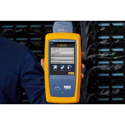Fluke Networks DSX-602 INT 500 MHz cableanalyzer V2. Copper-only model with WIFI