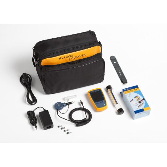 Fluke Networks FI-525 FiberInspector+wet&dry fiber end face cleaning kit.