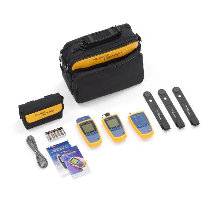 Fluke Networks MS2-FTK Copper and Fiber Basic Technician’s Kit: MS2-100 + FTK-KIT