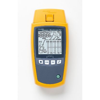 Fluke Networks MS-POE-IE Microscanner PoE kabeltester en Industrial Ethernet-storingzoeker
