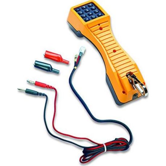 Fluke Networks 19800003 TS19 Test Set with banana Jacks to alligator clips