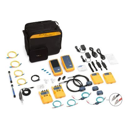 Fluke Networks DSX2-5000QI INT 1GHz CableAnalyzer+CertiFiber Quad OLTS+FI-1000