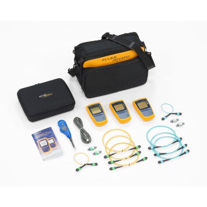 Fluke Networks MFTK-MM850-SM1550 MultiFiber Pro Kit:MPO Power Meter Source+850/1550nm Sources