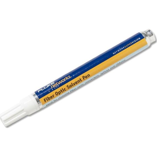 Fluke Networks NFC-SOLVENTPEN Fiber Optic Cleaning Solvent Pen, contains 10g/.35oz/12ml