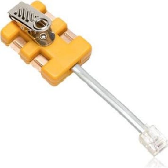 Fluke Networks 10210101 4-Wire In-Line Modular Adapter with K-Plug