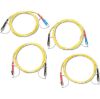 Fluke Networks SRC-9-SCFC-KIT Singlemode Test Reference Cord (TRC) Kit, 2m, (2) SC/FC, (2) FC/FC