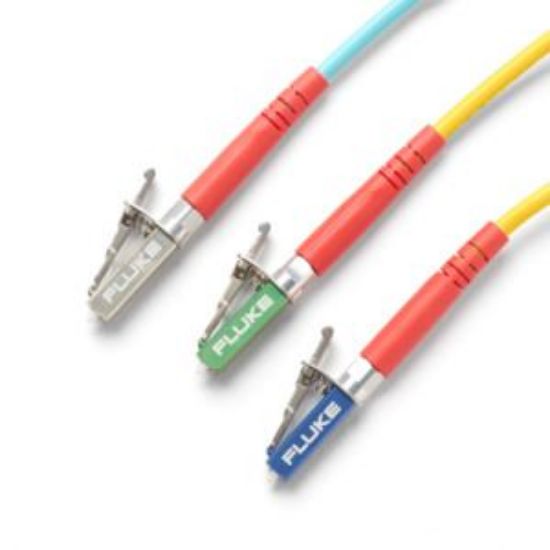 Fluke Networks MRC-50-LCLC-0.3M-M Multimode 50UM TRC 0.3M for OTDR port (LC/LC), Metal