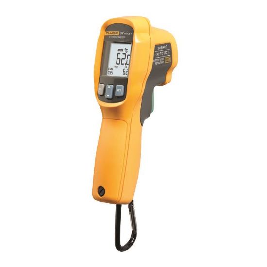 Fluke-62 MAX + Infraroodthermometer -30 tot 650ºC met dubbele laser punt