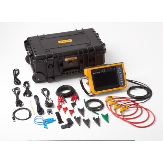 Fluke-1777 Power Quality Analyzer, inclusief 4 x i17XX-FLEX1500 24 flexen