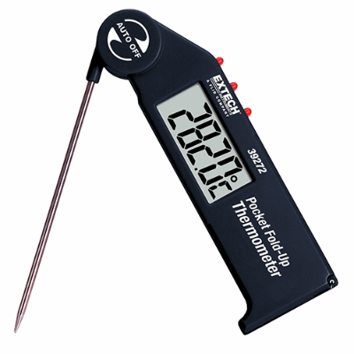 Extech 39272 Pocket Fold up Thermometer with Adjustable Probe -50°C to 300°C