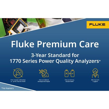 Fluke  FPC3S-FPQ170-1 Premium Care 3-jaar bundel voor Fluke 1770 Power Quality Analyzers



