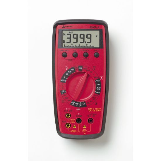 Beha-Amprobe 33XR-A Multimeter met meetsnoeren en ophangset