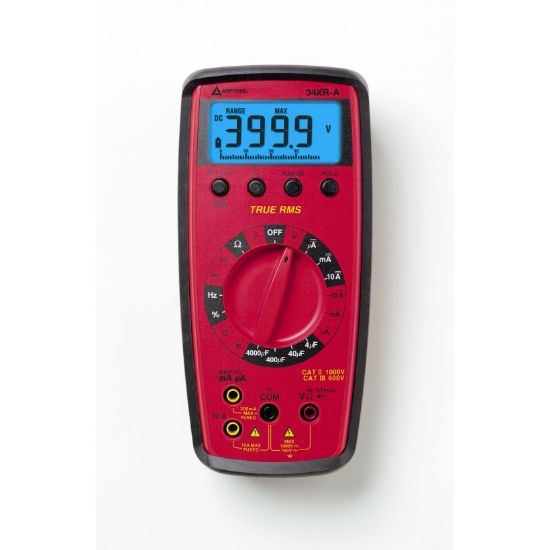 Beha-Amprobe 34XR-A TRMS multimeter  met meetsnoeren en ophangset