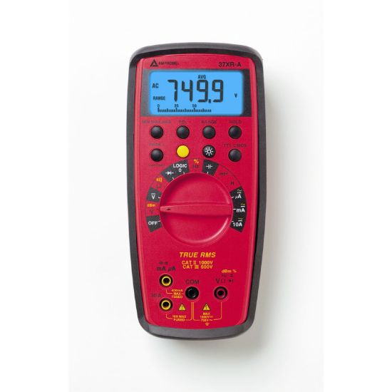 Beha-Amprobe 37XR-A TRMS multimeter met meetsnoeren en ophangset