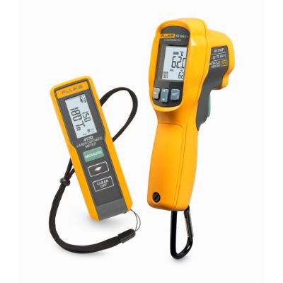 Fluke-417D/62MAX KIT Set van 417D Laserafstandsmeter en 62Max+ Infraroodthermometer