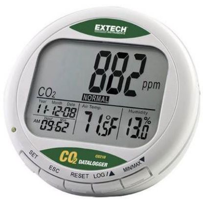 Extech CO210 Desktop Binnenlucht kwaliteit CO2 Monitor-Datalogger