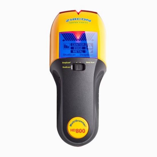 Zircon Multiscanner HD800 OneStep multifunctionele muurscanner met metaal scan en WireWarning 
