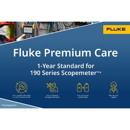 Fluke FPC1S-SCM190-1 Premium Care 1-jaar voor Fluke-190-504 Serie III ScopeMeter®