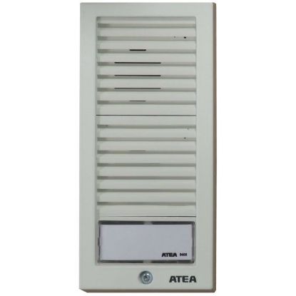 ATEA AB191 Opbouw deurluidspreker wit met 1 beldrukker