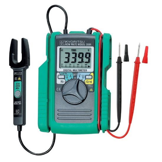 Kyoritsu 2001A Digitale multimeter met stroomtang  10 mm