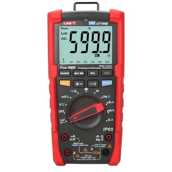 Uni-Trend UT195E Robuste IP65 True RMS multimeter