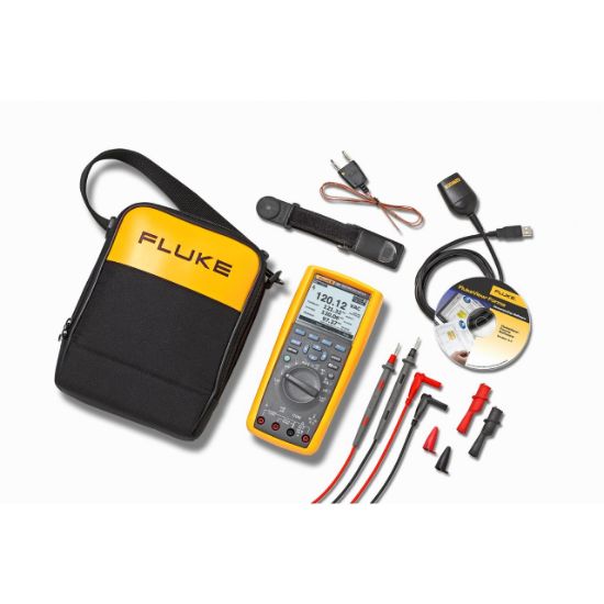 Fluke-289/FVF/EUR TRMS multimeter met meetsnoeren en software