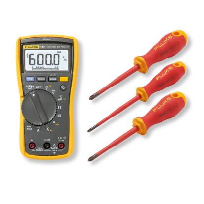 Fluke IB117L Multimeter voor elektriciens + SLS3 + ISLS5 + IPHS2