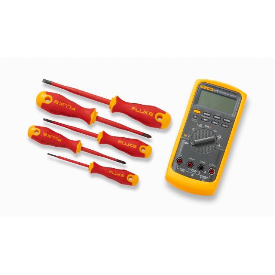 Fluke IB875M Industriële multimeter&5 geïsoleerde schroevendraaiers