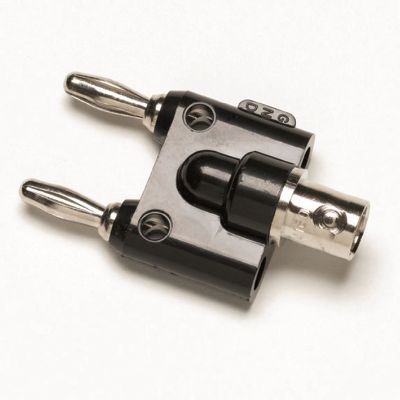 Fluke BP881 Verloop adaper van BNC naar dubbele banaanstekkerbus