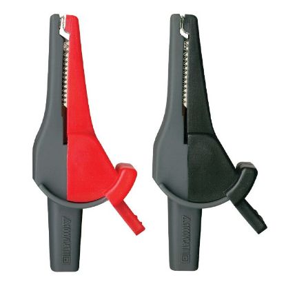 Beha-Amprobe FTF000370012 KS 4L-Set Krokodilklemmen rood/zwart, 4 mm, CAT IV