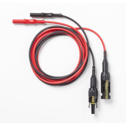 PVLEAD1 MC4 naar 4MM testkabelset, zwart/rood